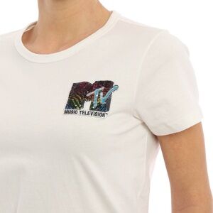 Marc Jacobs Cream MTV T-Shirt